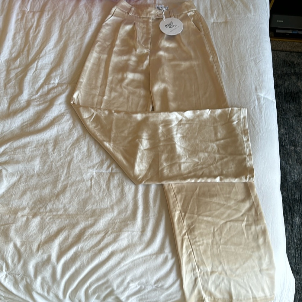 Princess Polly champagne pants!